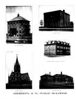 St Lukes Hospital, Masonic Temple, Northern Normal and Industrial School, Brown County 1905